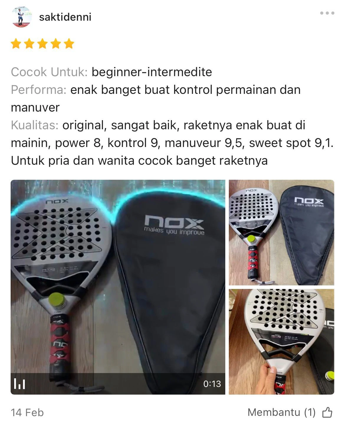 Shopee Review NoraPadel